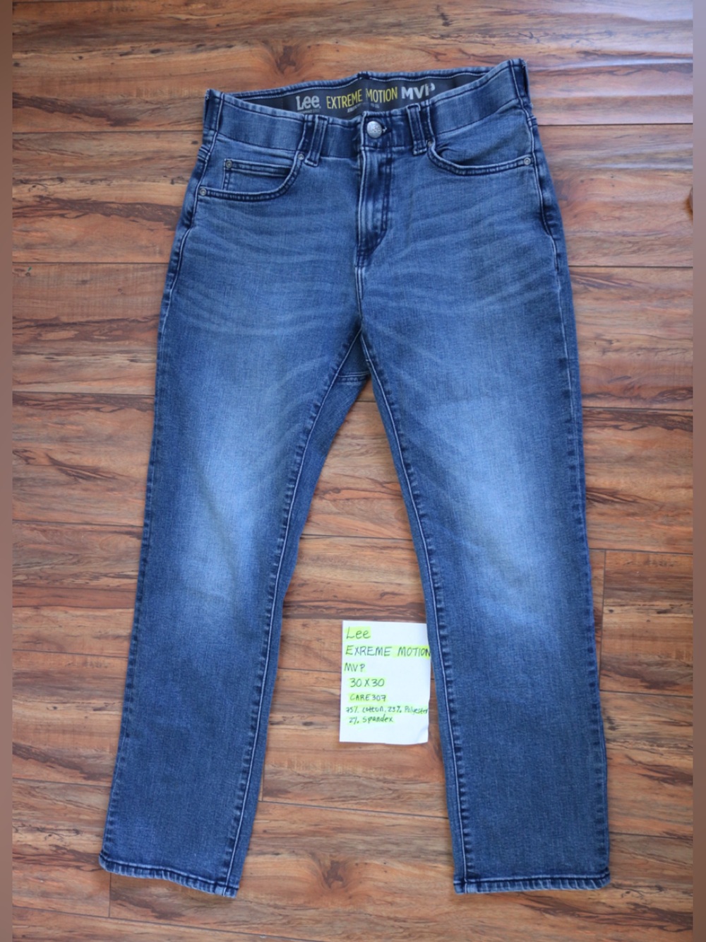 Lee Extreme Motion MVP 30 * 30 men’s Faded Blue Skinny Jeans